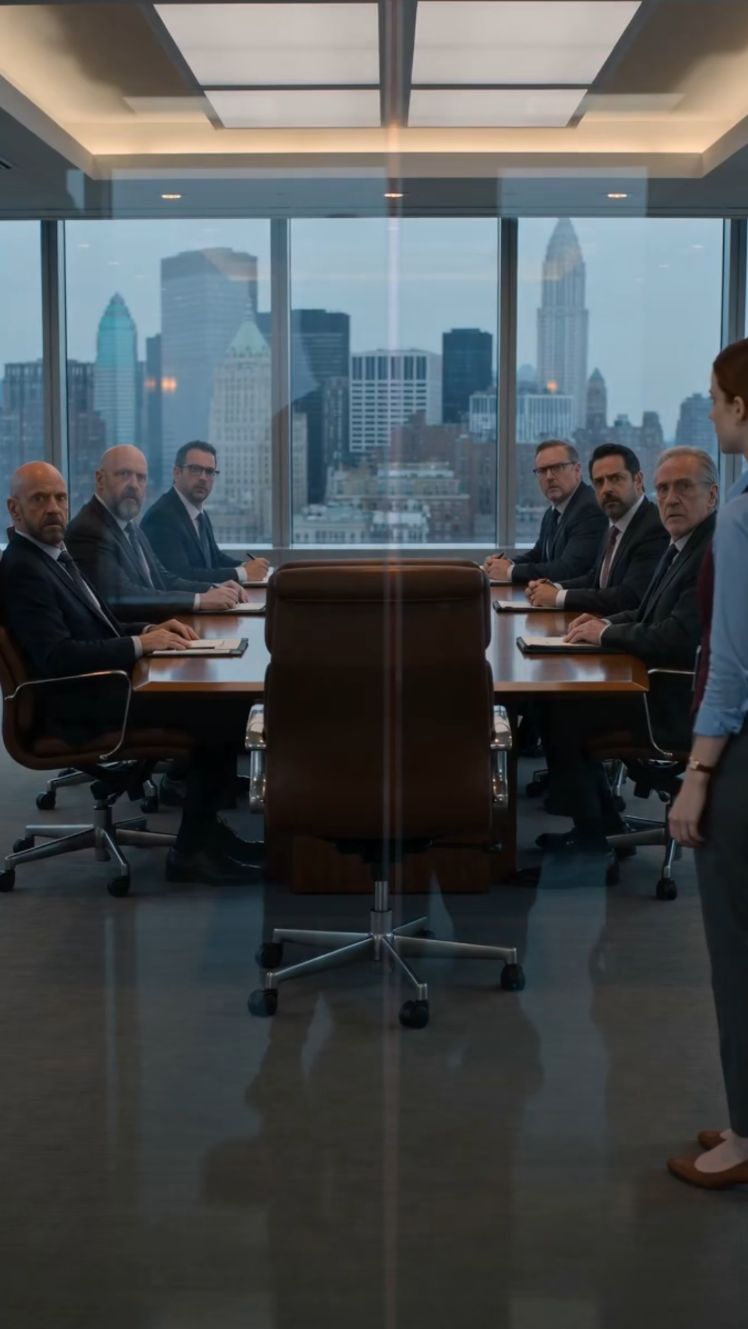 THE EMPTY CHAIR AT THE HEAD OF THE TABLE