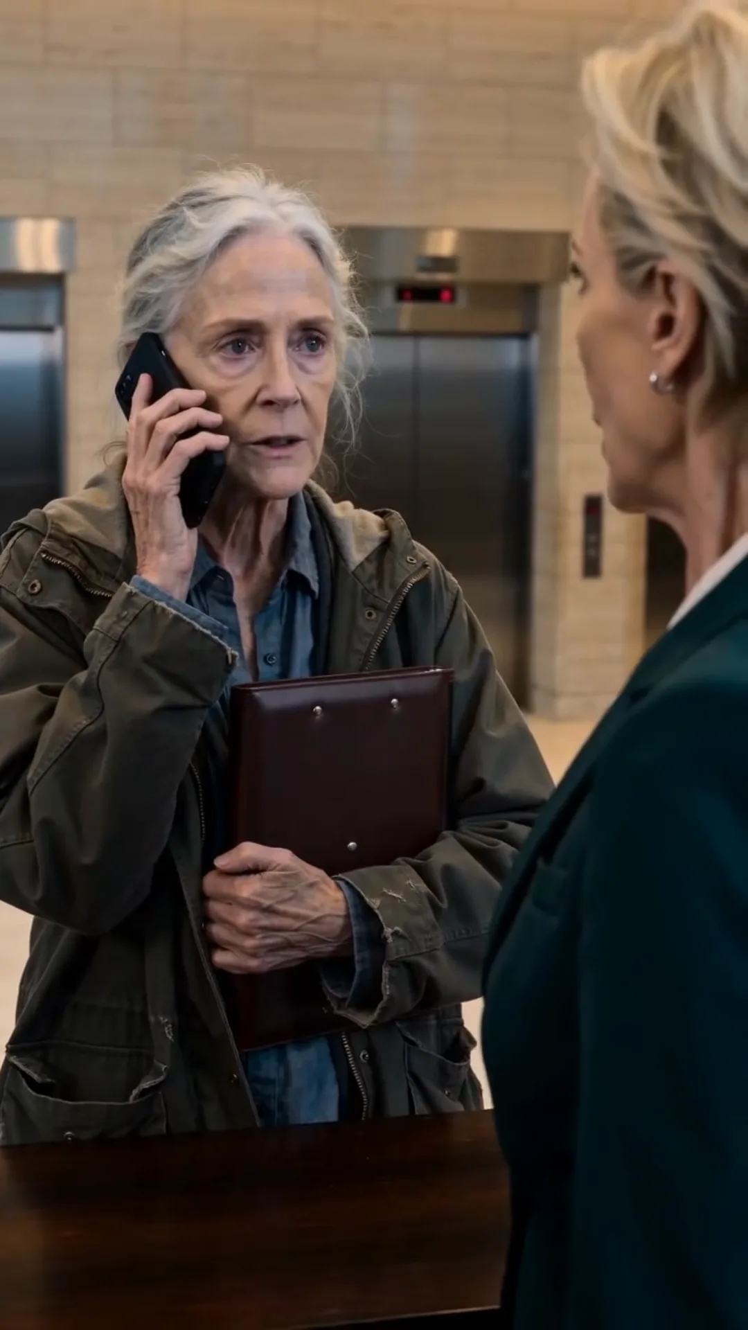 The Woman with the Closed Folder