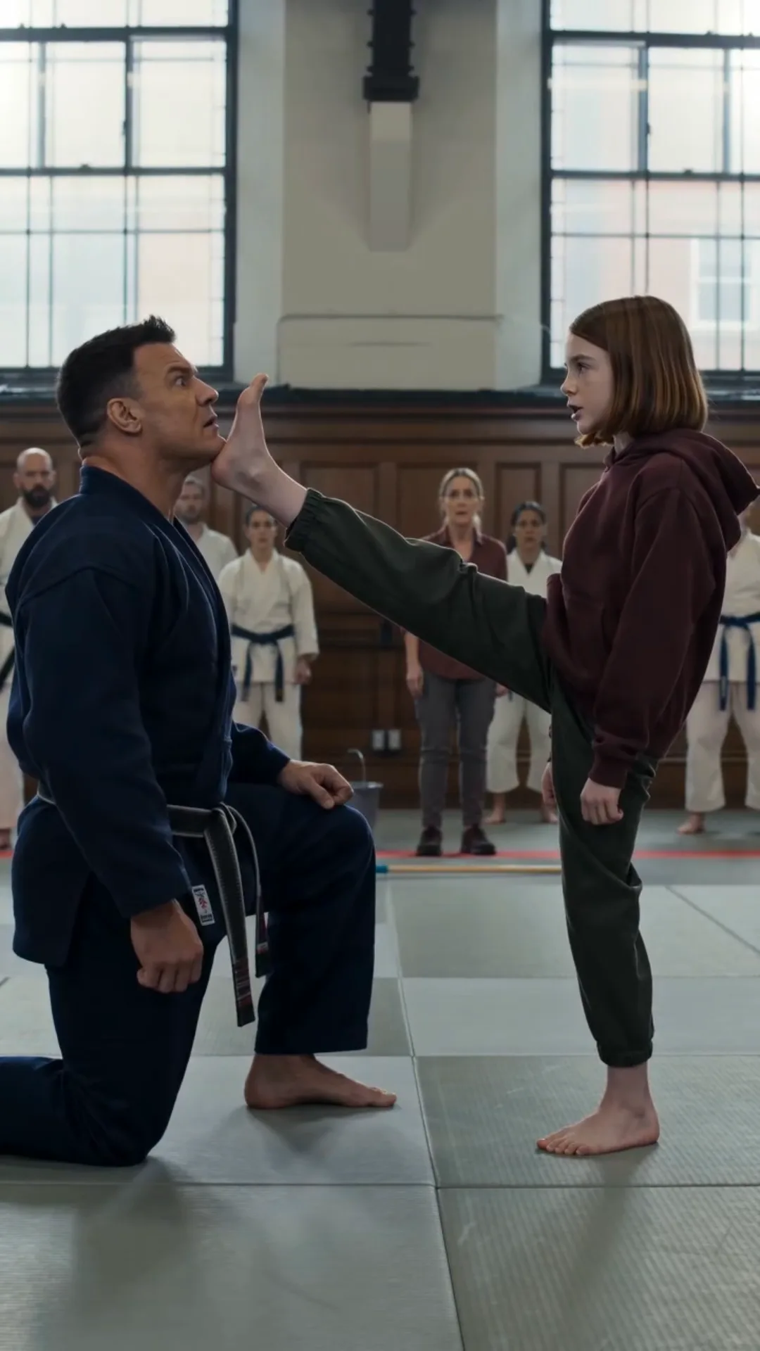 THE GIRL WHO STOPPED BEFORE THE STRIKE