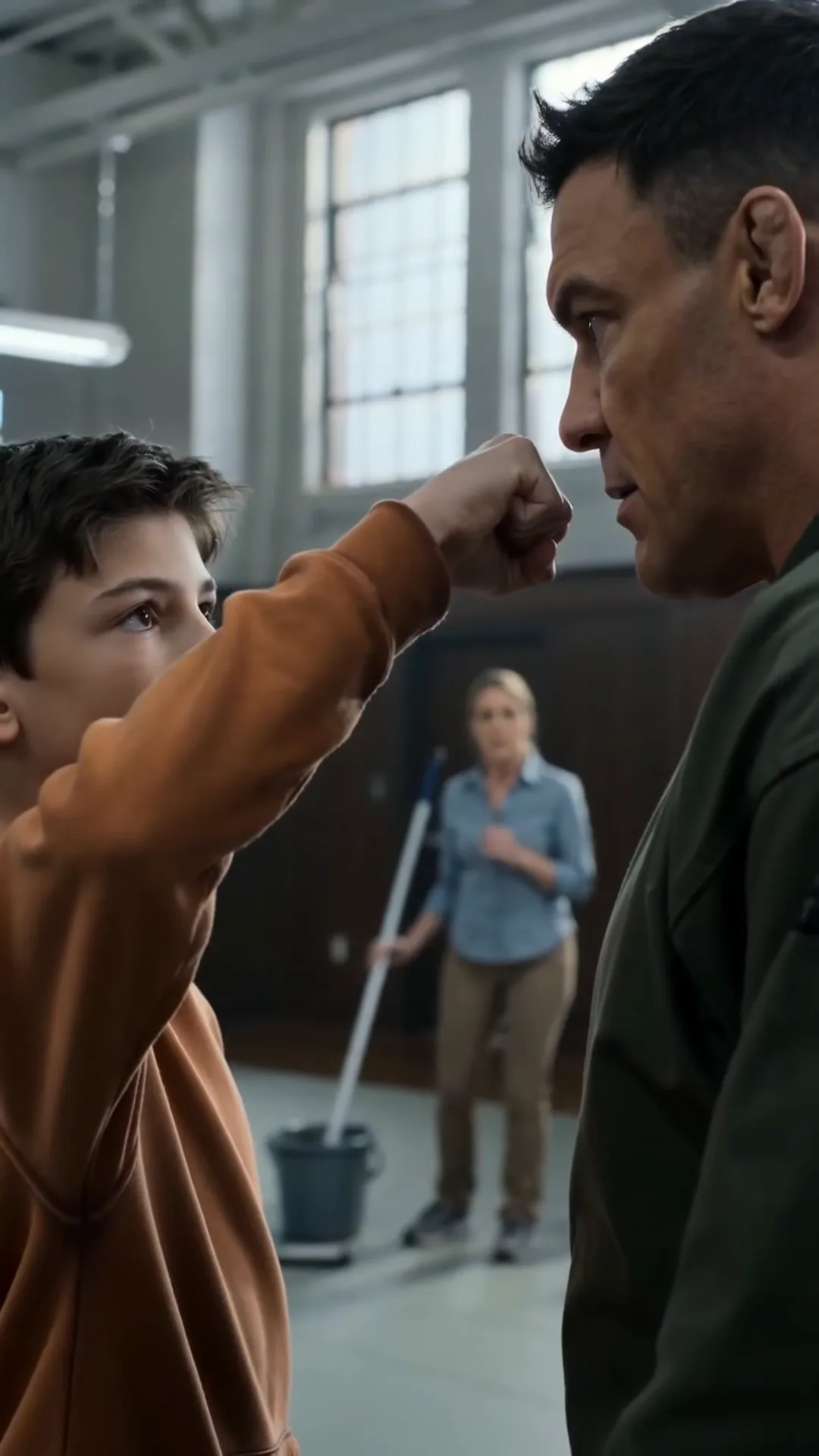 THE BOY WHO STEPPED ONTO THE MAT