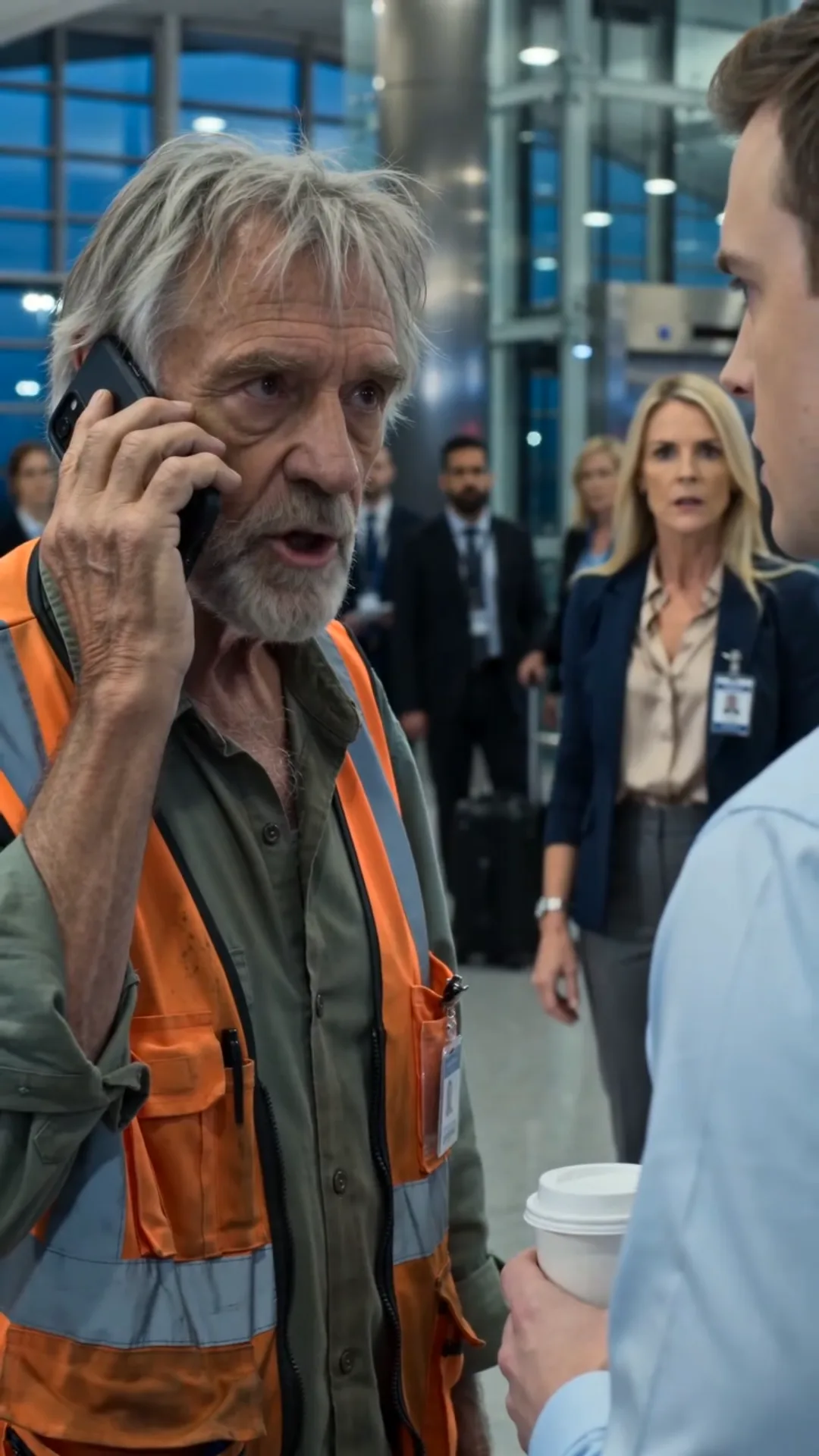 THE JANITOR AT TERMINAL FOUR