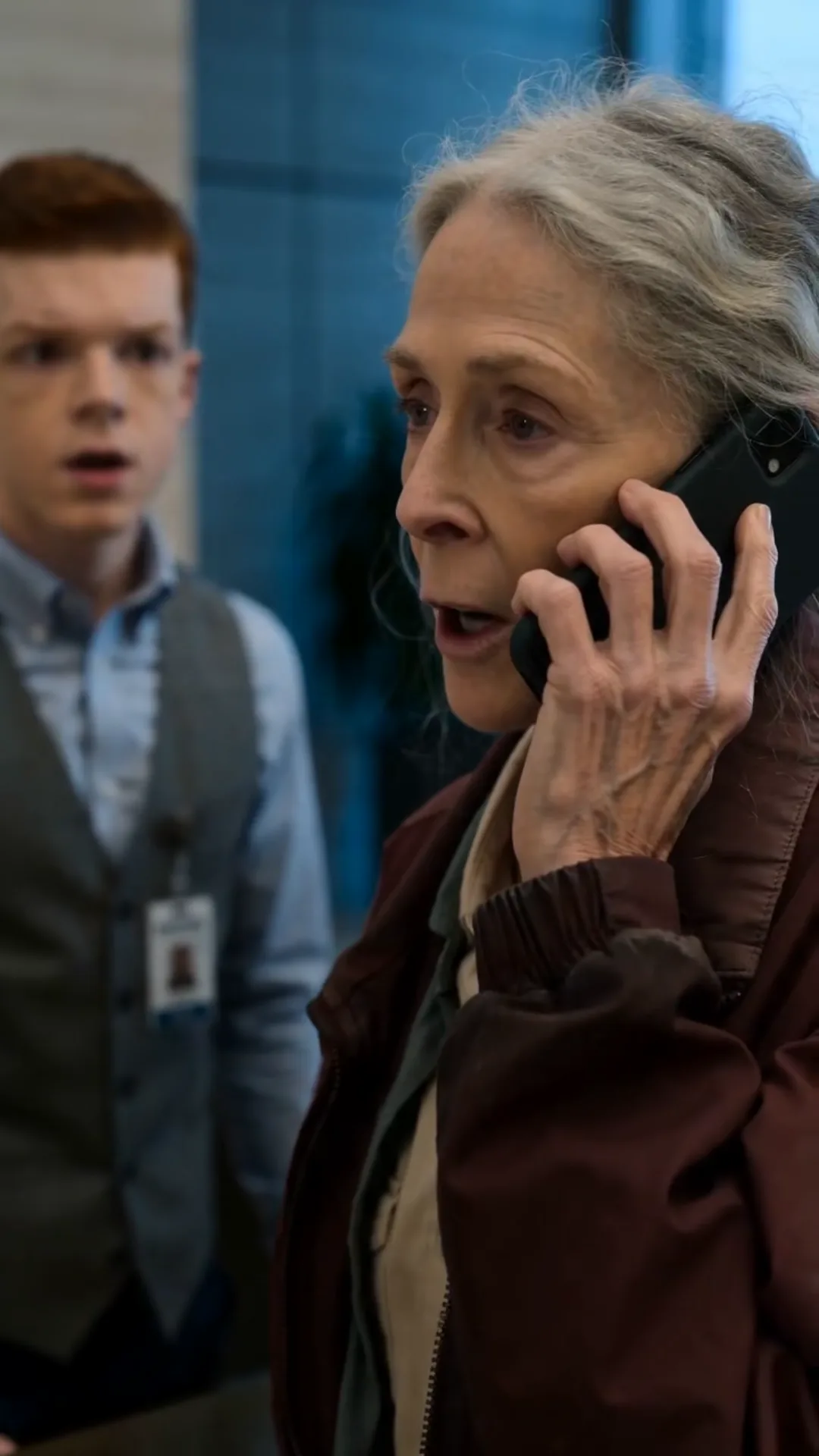 THE WOMAN WITH THE PALE-GRAY ENVELOPE