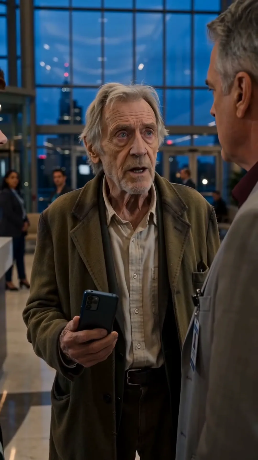 THE MAN WITH THE GREEN FOLDER