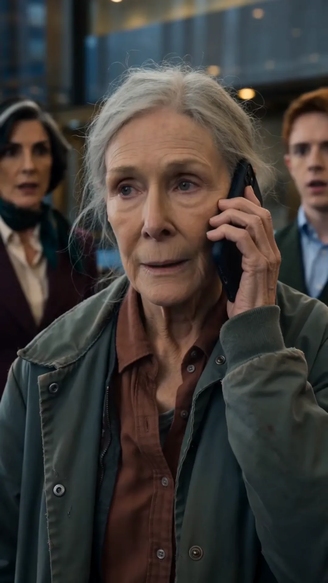 THE WOMAN WITH THE GRAY ENVELOPE
