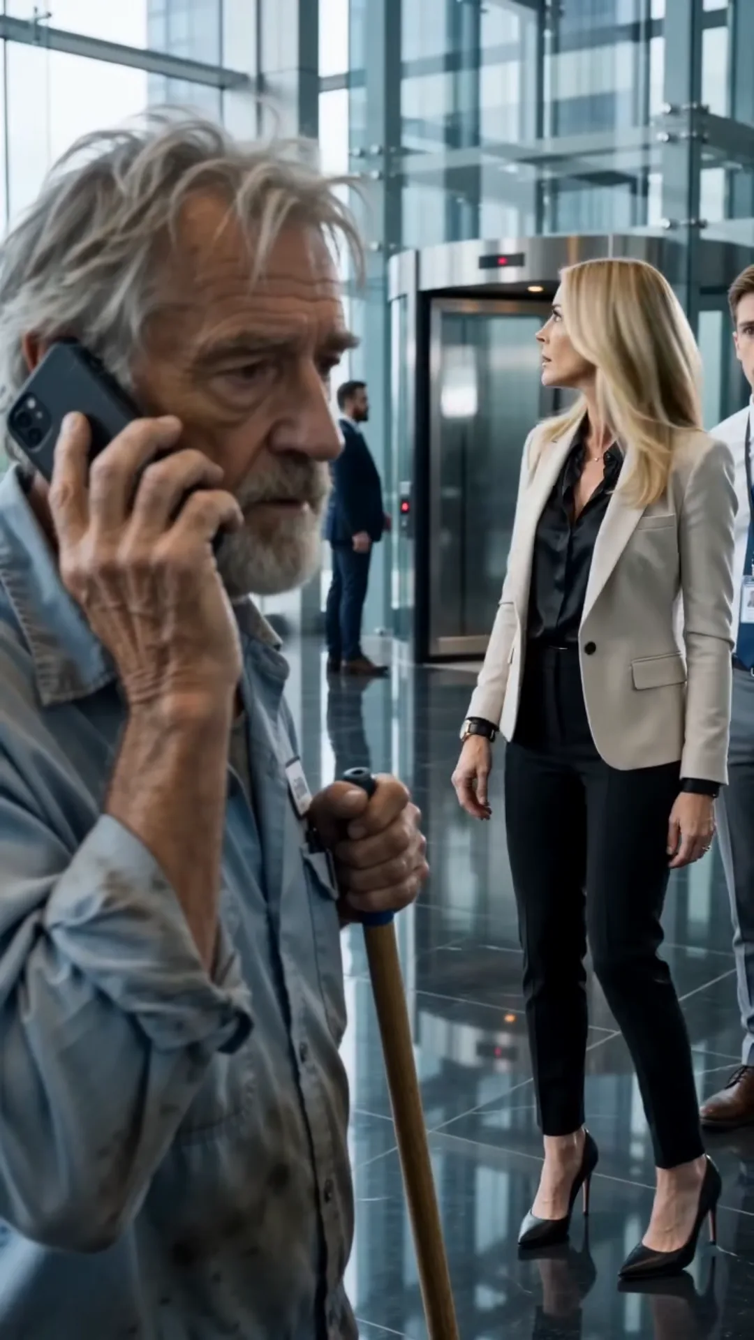 THE JANITOR’S PHONE CALL