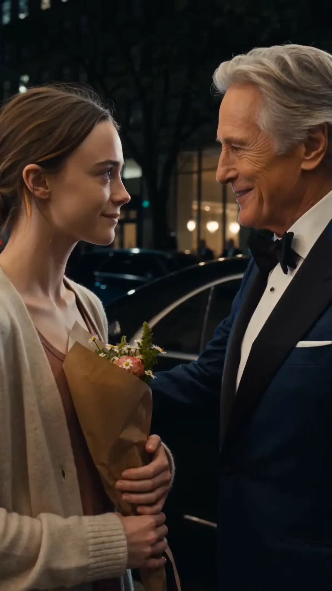 THE GIRL OUTSIDE THE GALA