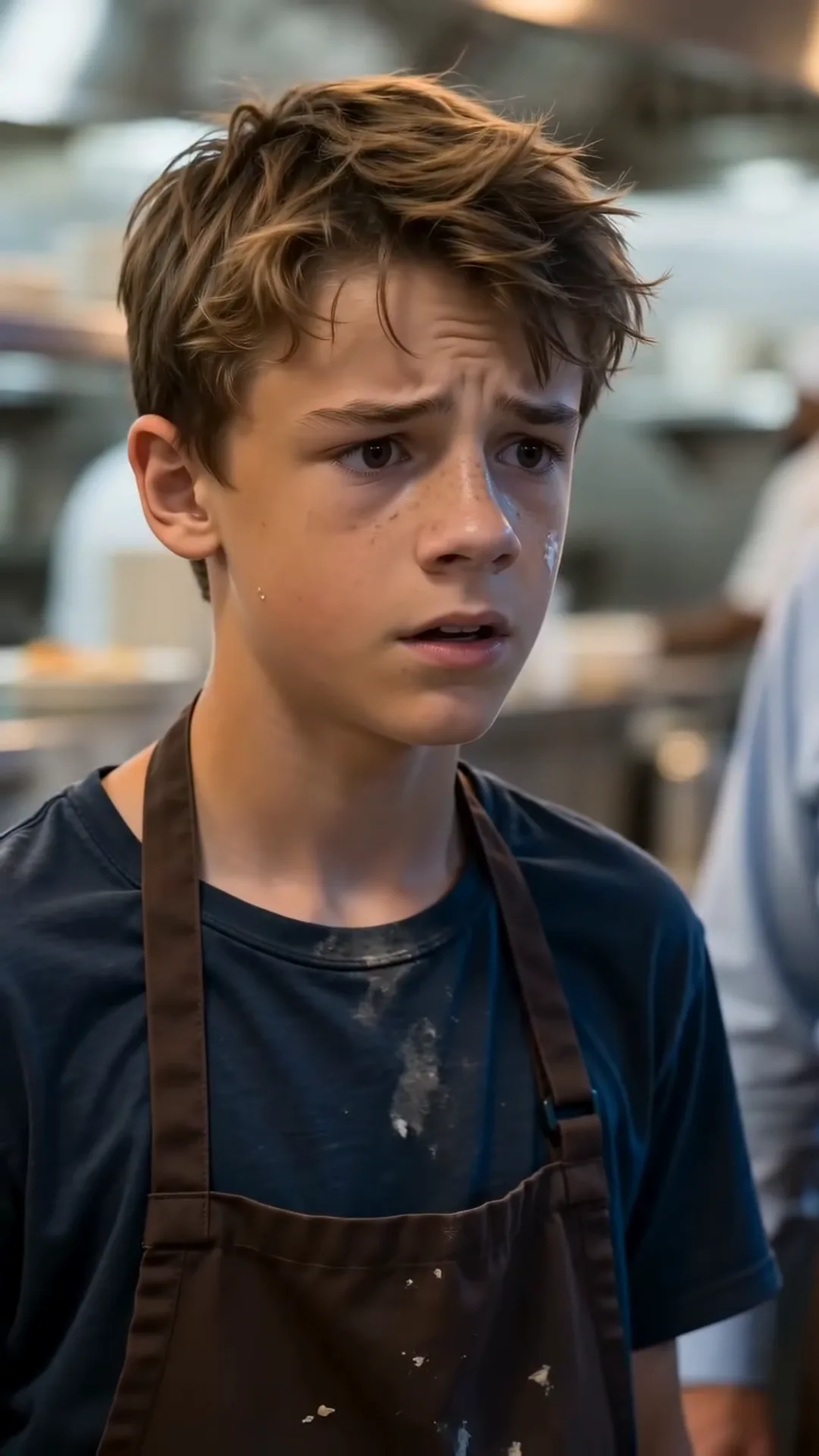 THE DISHWASHER WHO GAVE AWAY HIS DINNER