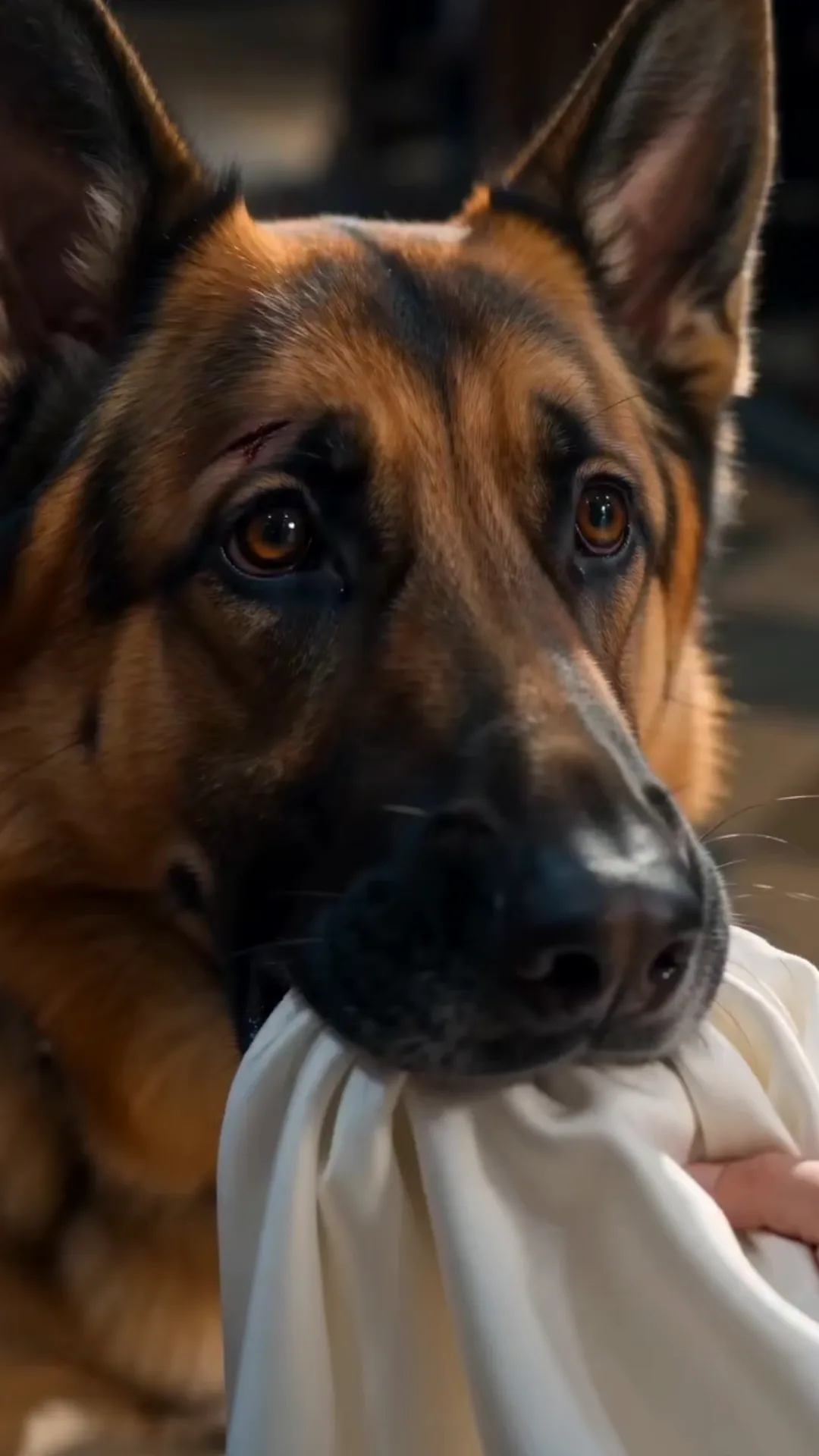 THE DOG WHO INTERRUPTED HER WEDDING
