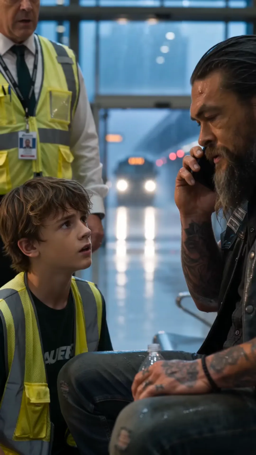THE JANITOR WHO HELPED THE BIKER AT CENTRAL STATION