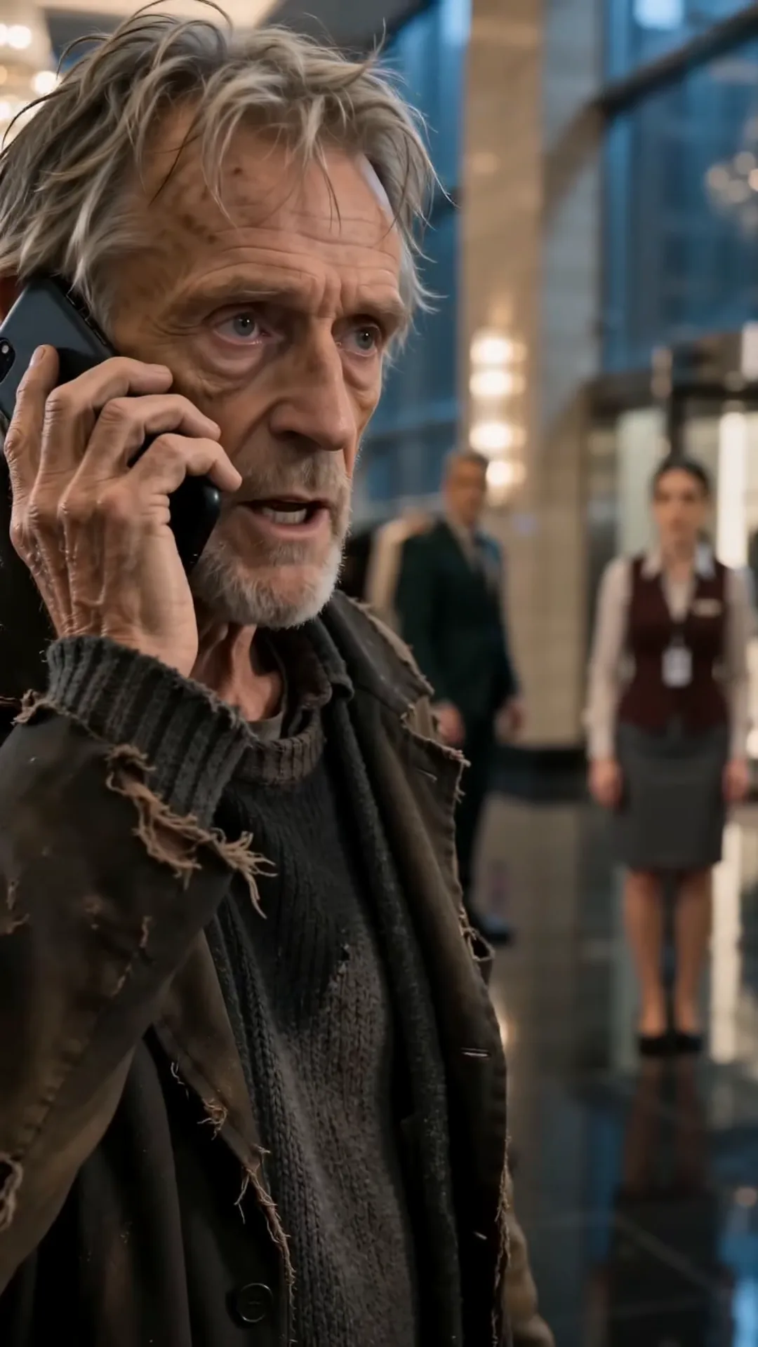 THE OLD MAN AT THE FASHION HOUSE