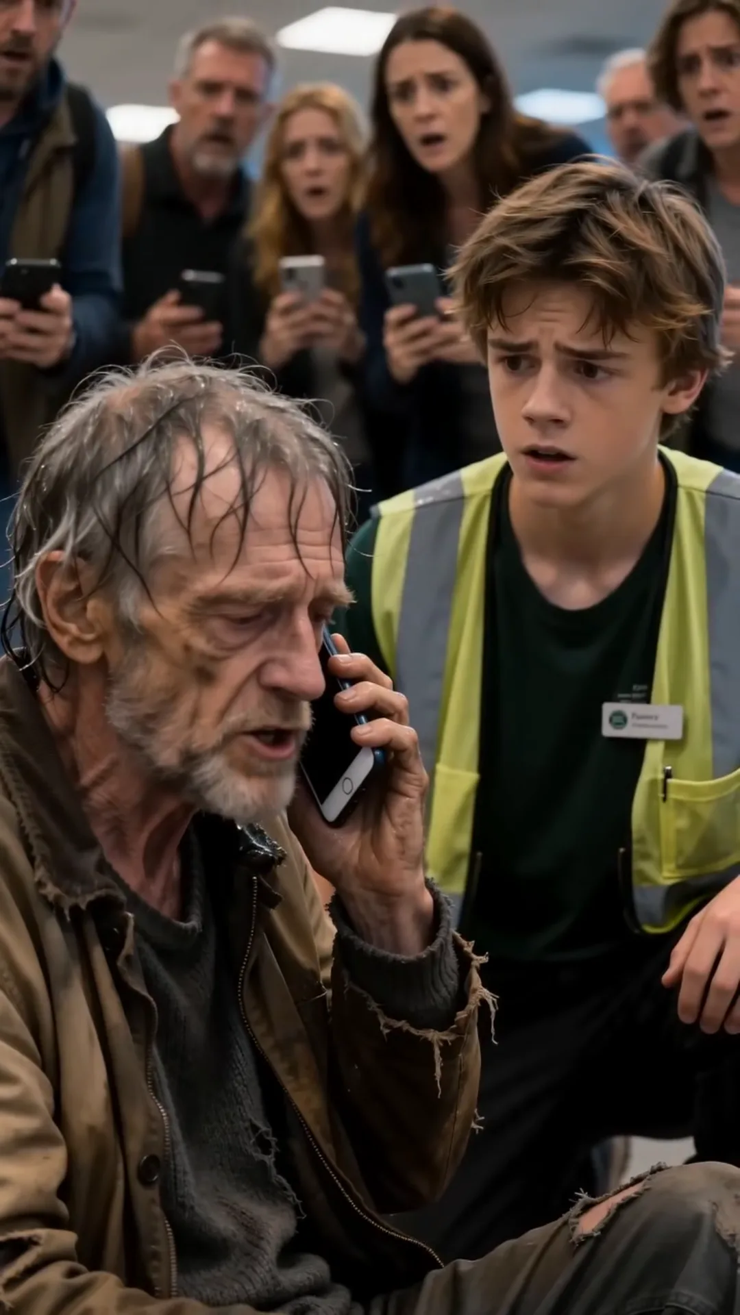 THE MAN ON THE TERMINAL FLOOR...two