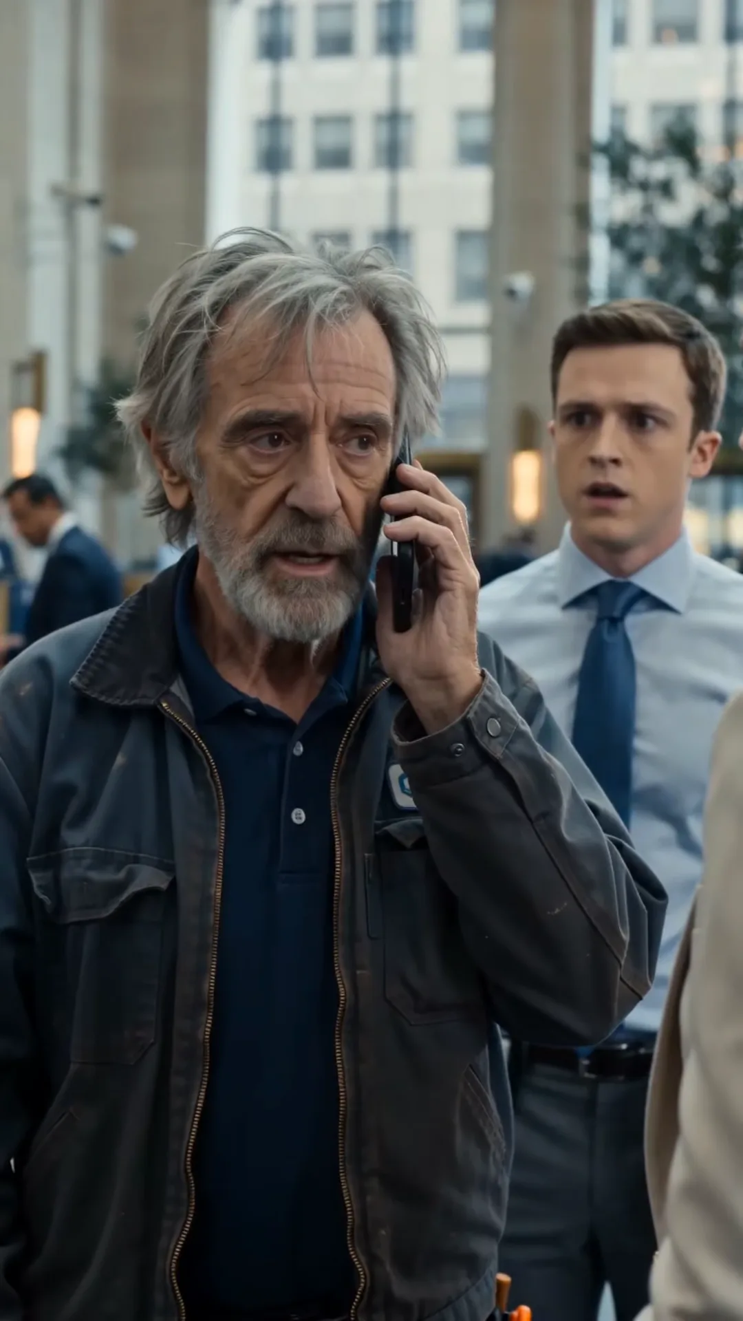 THE JANITOR WHO CALLED THE BOARD...two