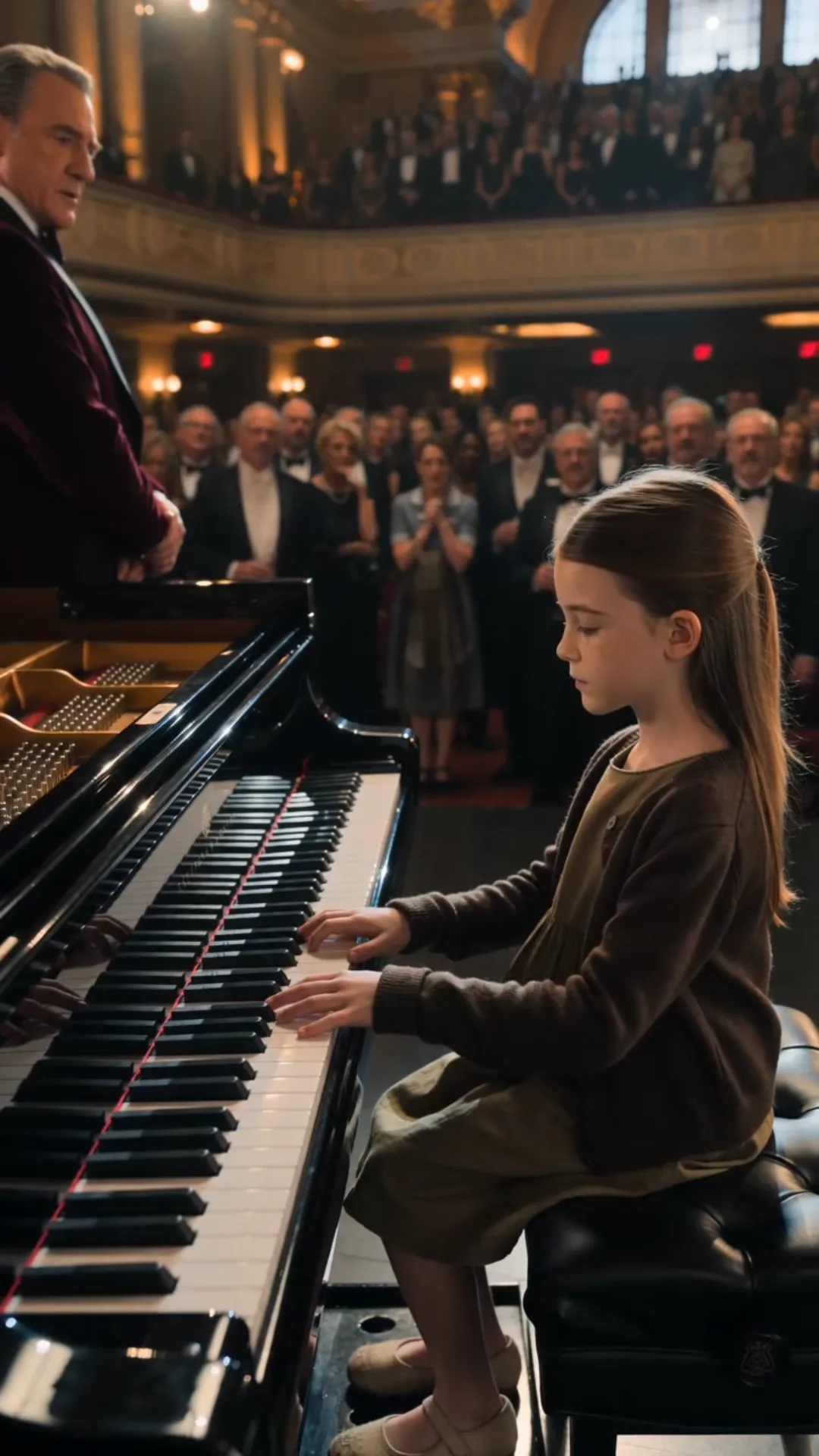 THE GIRL WHO WALKED TO THE PIANO