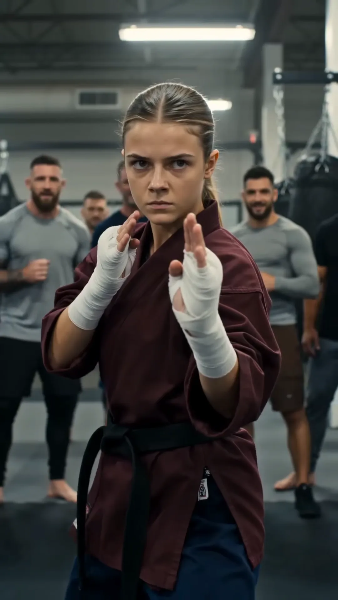 THE GIRL WHO NEVER NEEDED TO PROVE IT