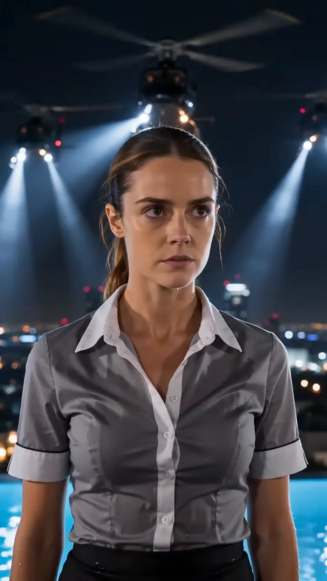 THE WAITRESS WHO CALLED THE HELICOPTERS...three