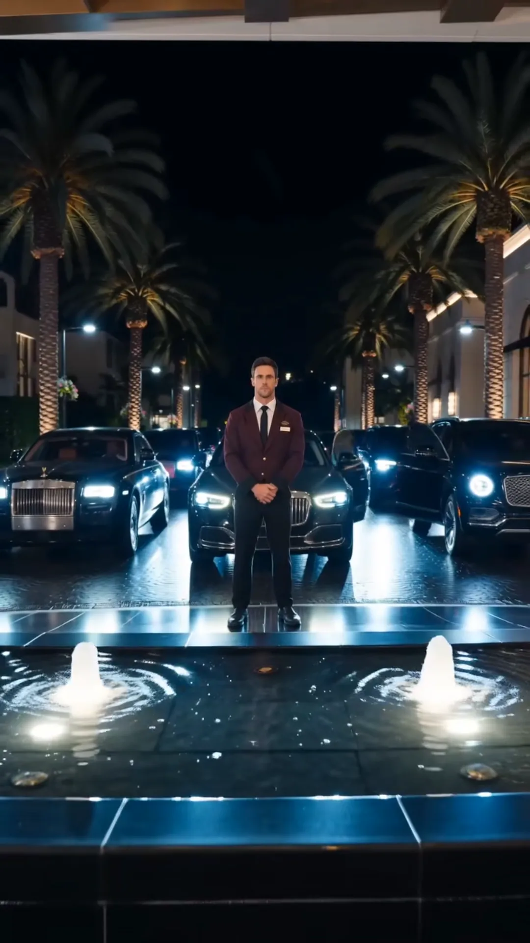 THE VALET WHO NEVER BENT DOWN