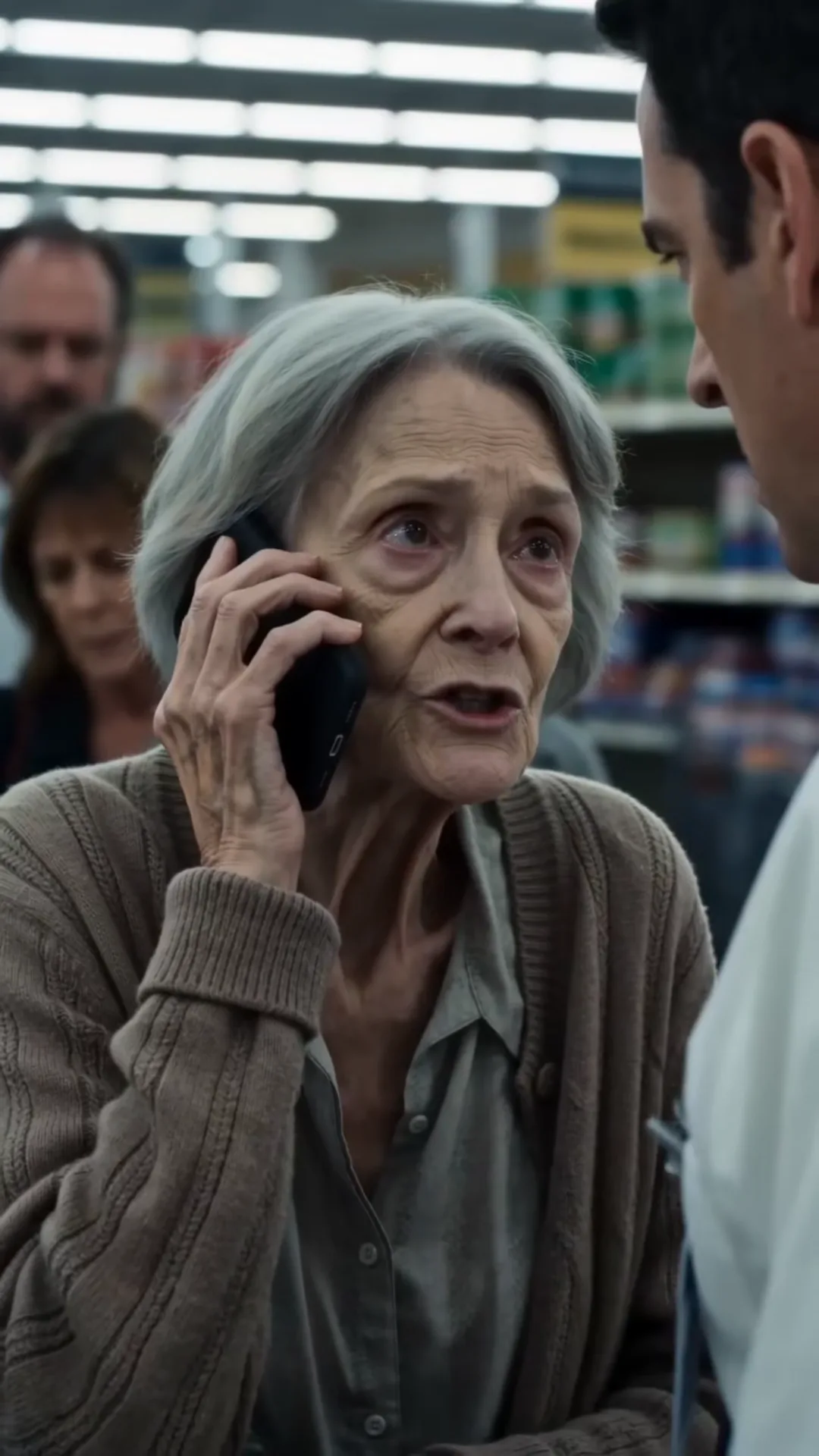 THE CASHIER SHE HAD BEEN SEARCHING FOR