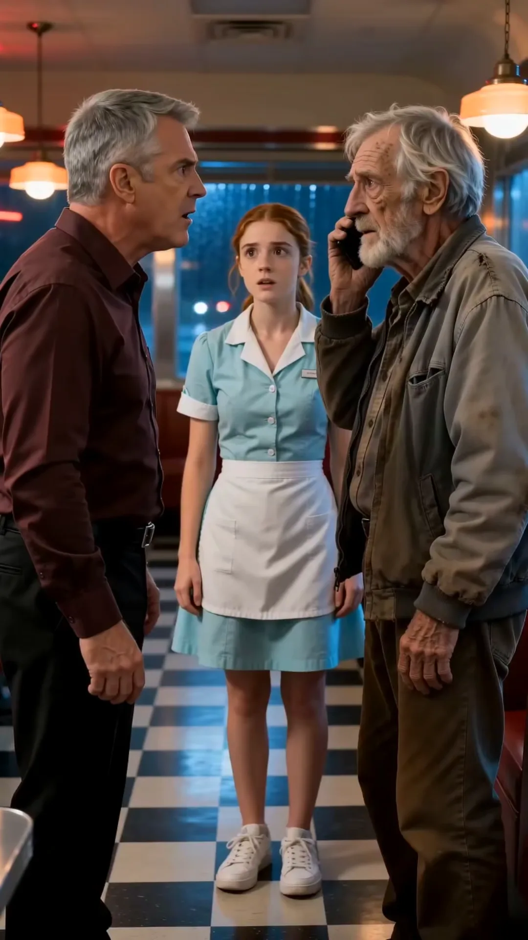 THE WAITRESS WHO PAID THREE DOLLARS FOR A STRANGER