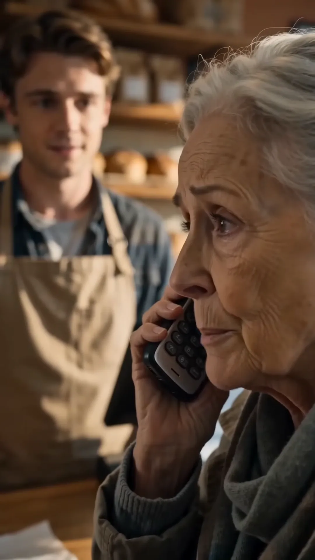 THE OLD WOMAN WHO COULDN'T AFFORD A LOAF OF BREAD