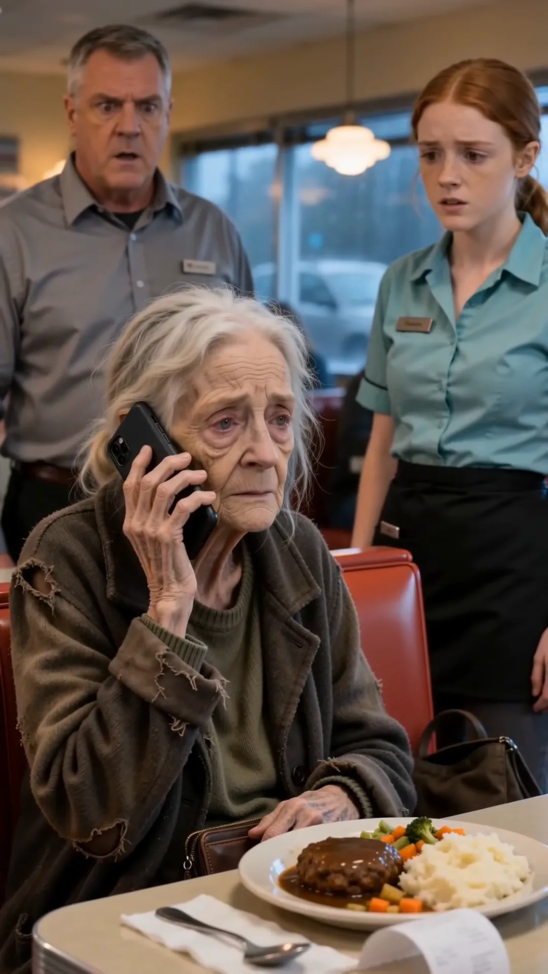THE WOMAN WHO COULDN'T PAY FOR DINNER