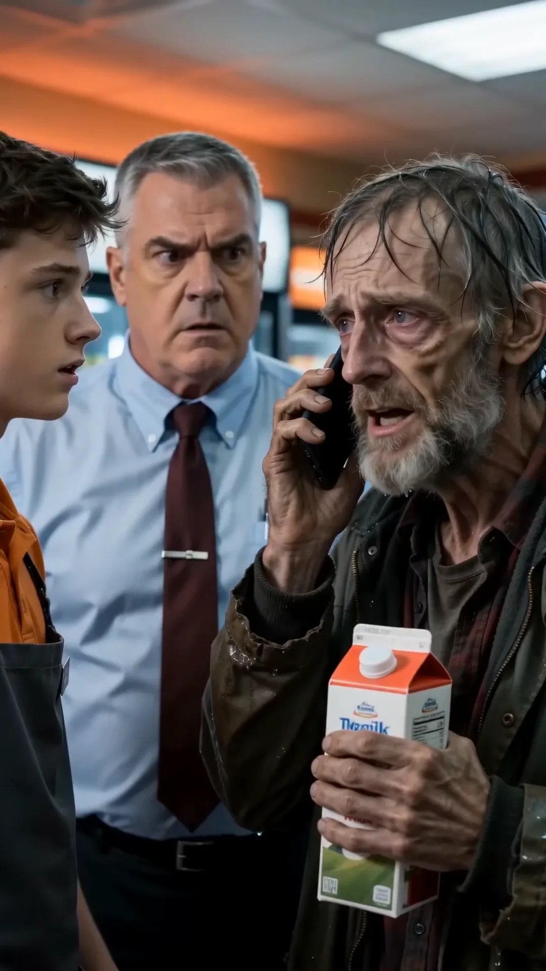 THE OLD MAN WHO BOUGHT THE GAS STATION