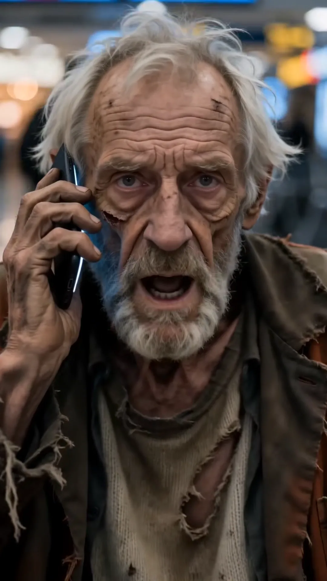 THE JANITOR WHO HELPED THE WRONG OLD MAN