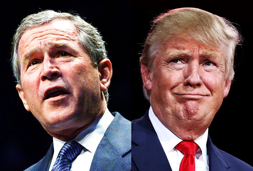 Former President George W. Bus h recent News hot