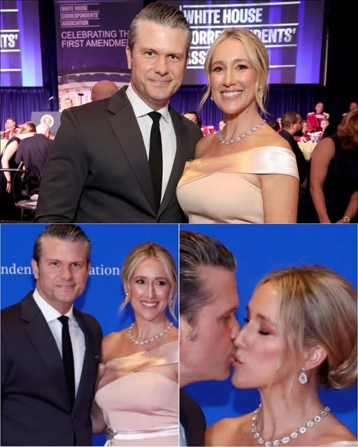 Defense Secretary Pete Hegseth’s Wife Goes Viral for Reportedly Wearing a $14 Dress to a White House Event