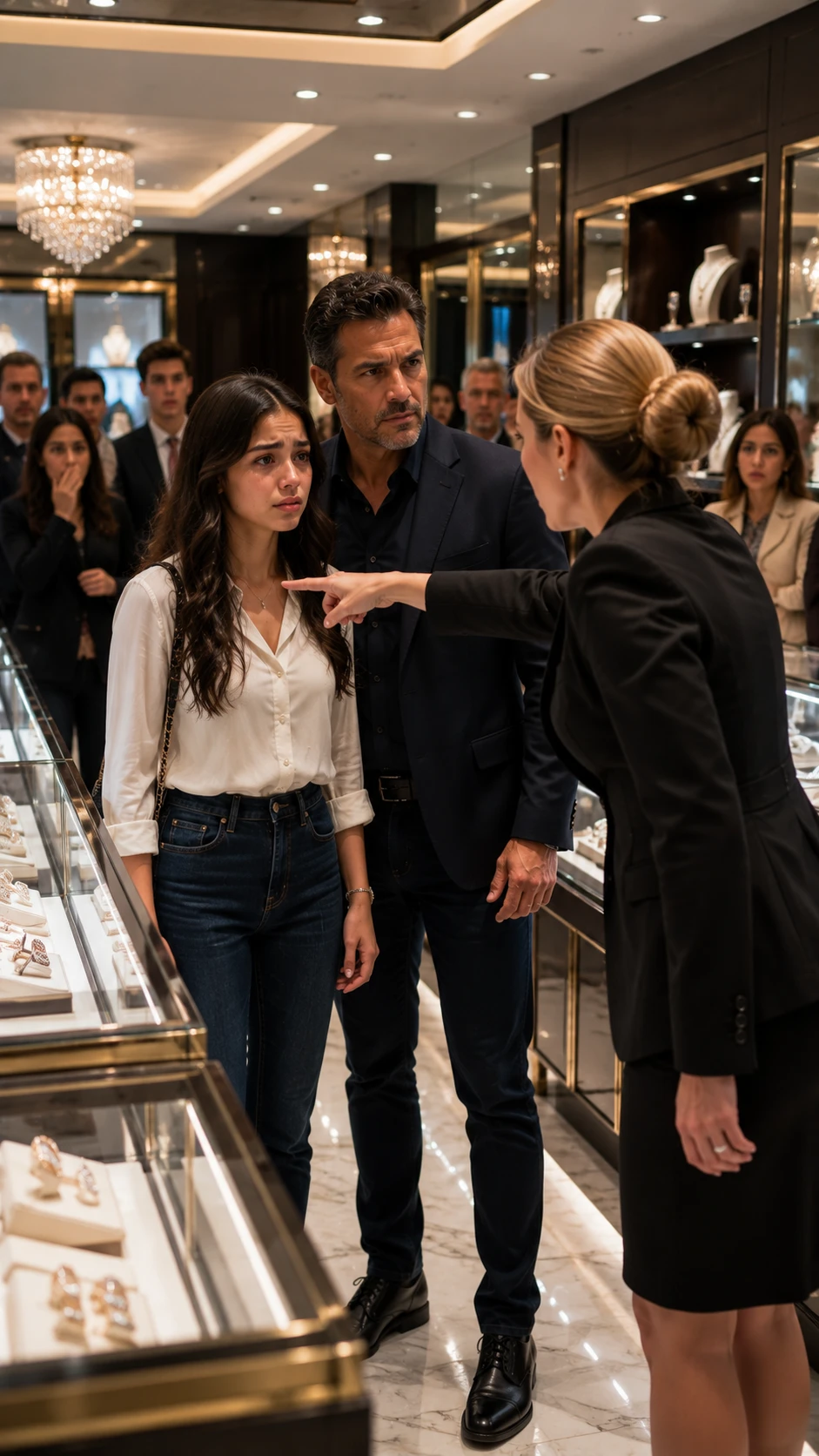 She Called A Young Girl “Disgusting” Inside A Luxury Jewelry Store—Then Found Out Her Father Owned Everything. By The Time The Velvet Box Opened, Everyone Realized The Real Treasure Wasn’t Behind The Glass.