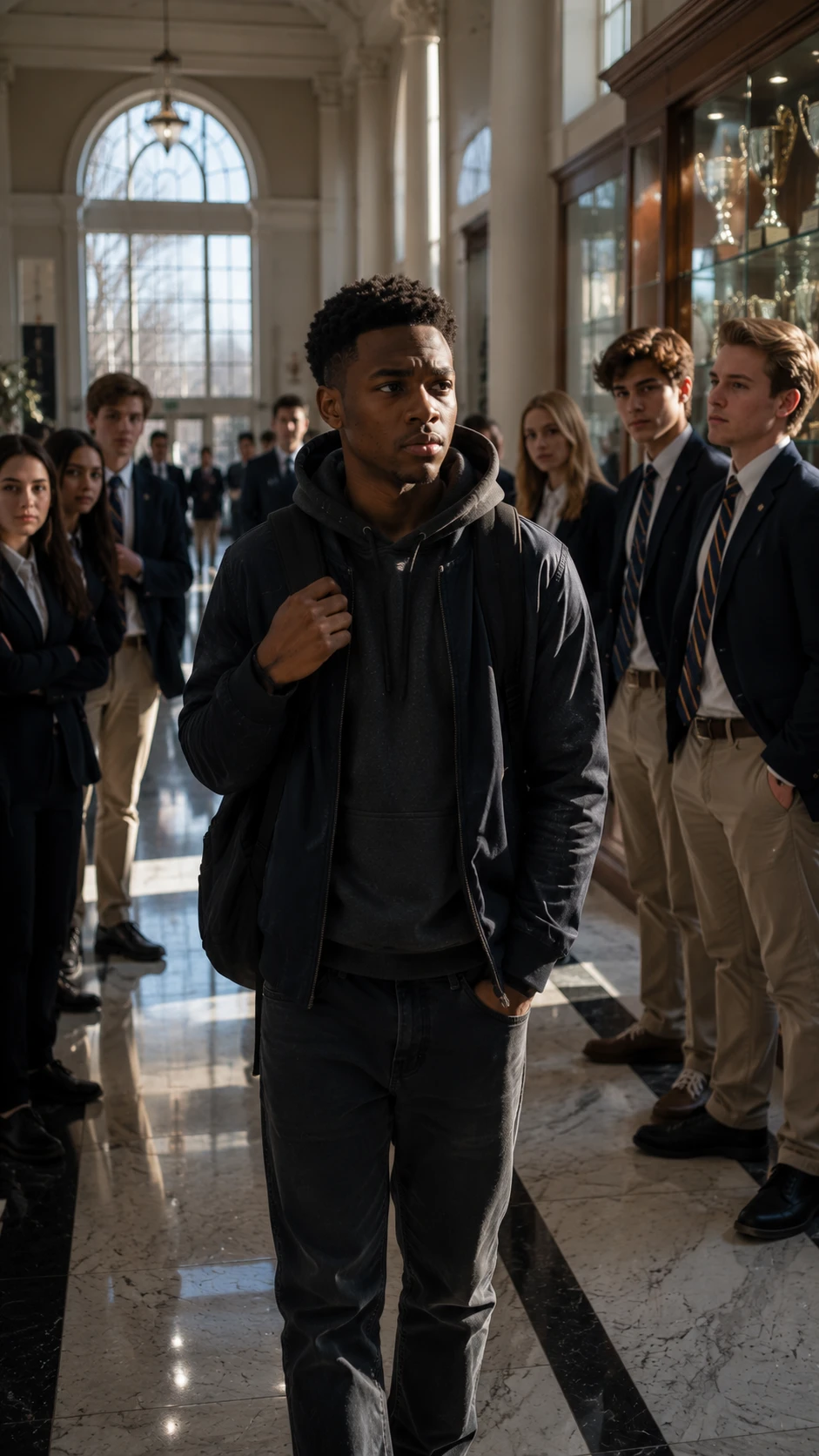 The Teacher Thought The Quiet Scholarship Kid Would Break Under Pressure—Until One Sentence Changed The Entire Classroom. Nobody At Westbridge Preparatory Was Ready For What Marcus Reed Was About To Become.
