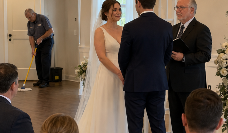 The Bride Ran Away From the Altar When She Heard a Janitor Singing