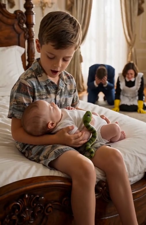 Doctors Declared the Millionaire’s Son Clinically Gone Inside a Marble Mansion—But a Barefoot Maid’s Boy Stepped Forward With a Secret Prayer, and What Happened Next Rewrote Everything They Thought They Knew About Miracles