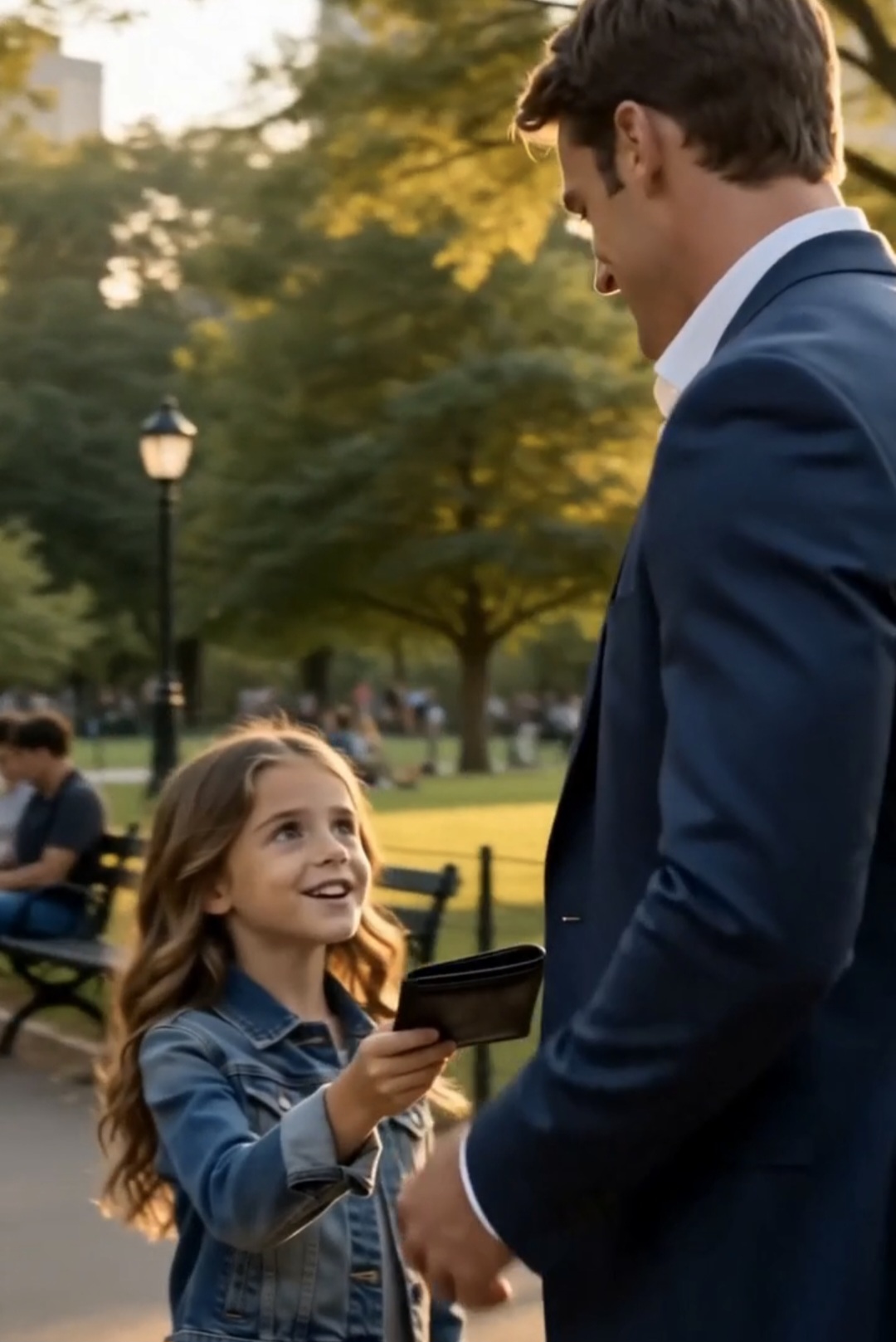 A Little Girl Returned His Wallet — Then One Question Turned His Past Into a Nightmare