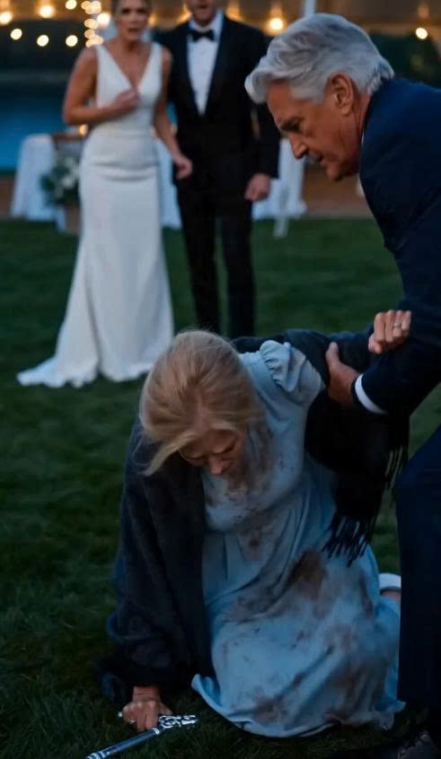 When My Son’s Cruel Bride Pushed My Wife Into The Mud, I Took The Microphone, Canceled The Entire Wedding Payment, And Walked Away Leaving Them To Face The Public Shame.