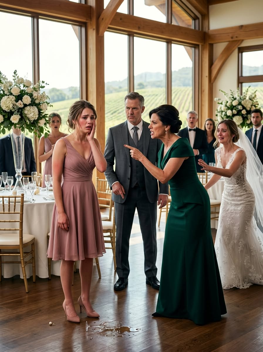 At my sister's wedding, my stepmom attacked me in front of everyone — then my dad ordered me to kneel and apologize. Hours later, they called me in panic...018