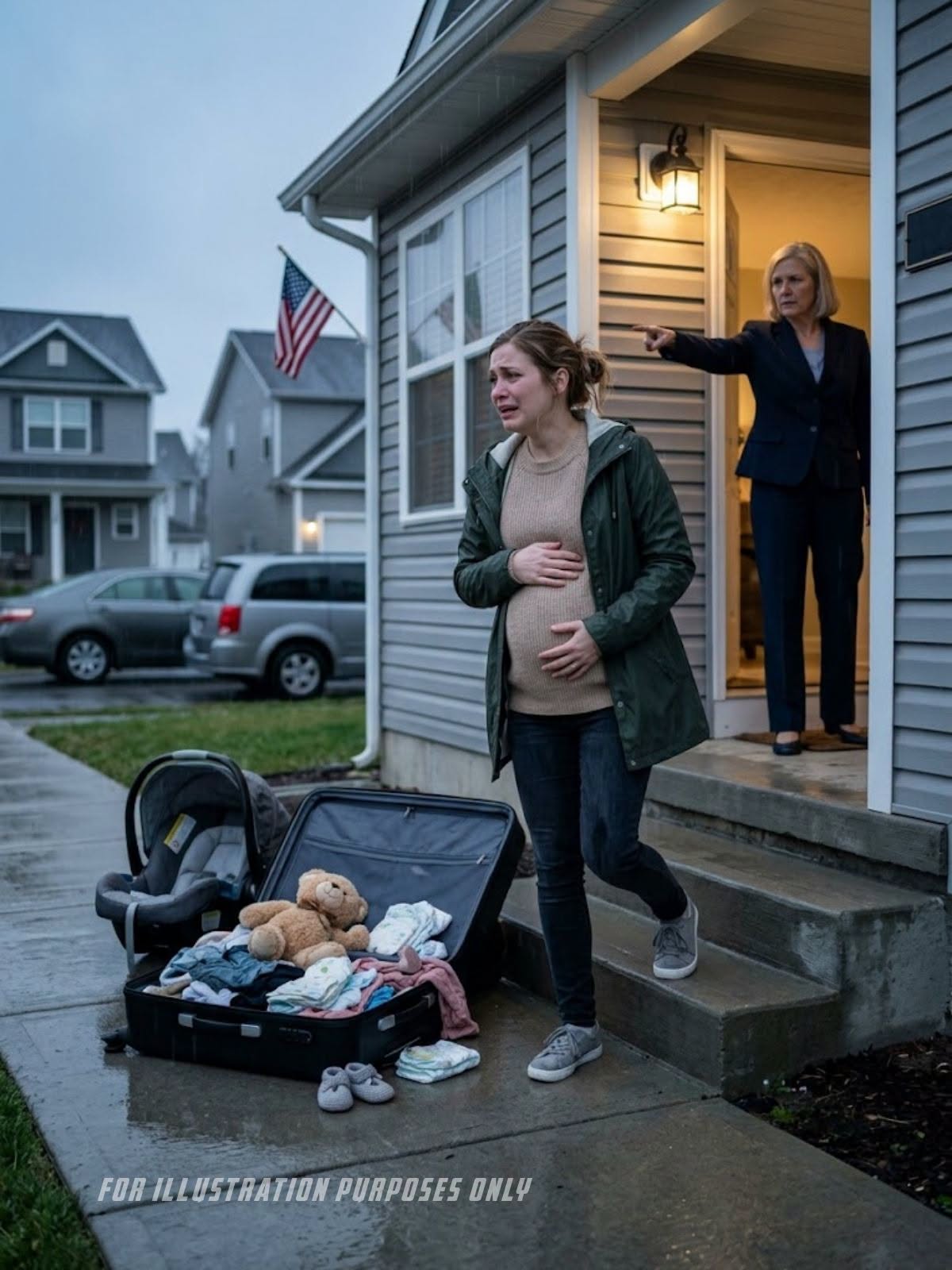 My husband died in an accident when I was three months pregnant, and I thought grief would be the cruelest thing I would ever have to survive. Then my mother-in-law pushed me out of the house and screamed, “Get rid of that baby. My son is gone.” At the hospital, broken and terrified, a doctor whispered, “Follow me. Someone wants to see you.” I never expected who was waiting behind that door. - News