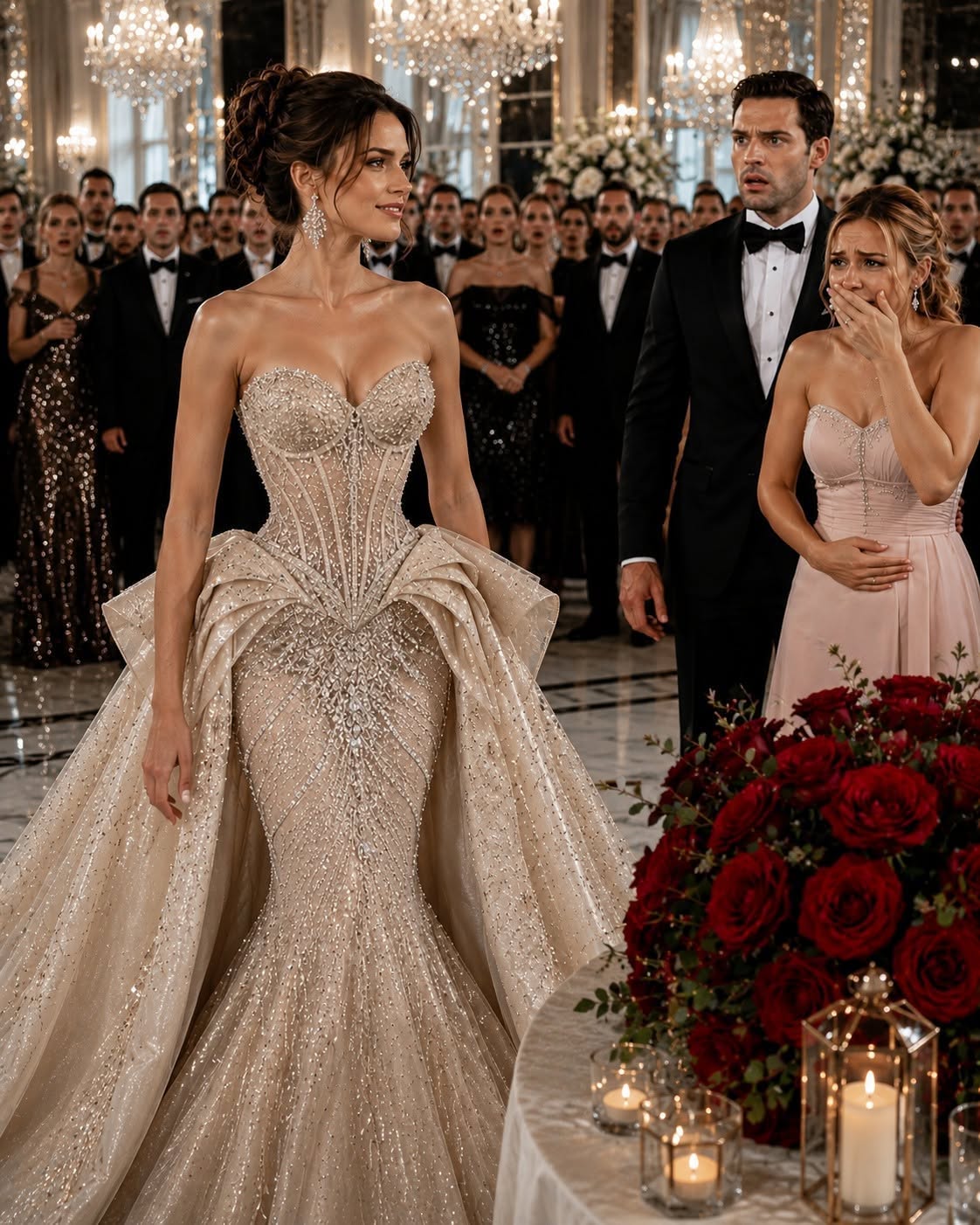 My sister stole my husband, got pregnant, and announced it during my tenth wedding anniversary in front of three hundred guests.036