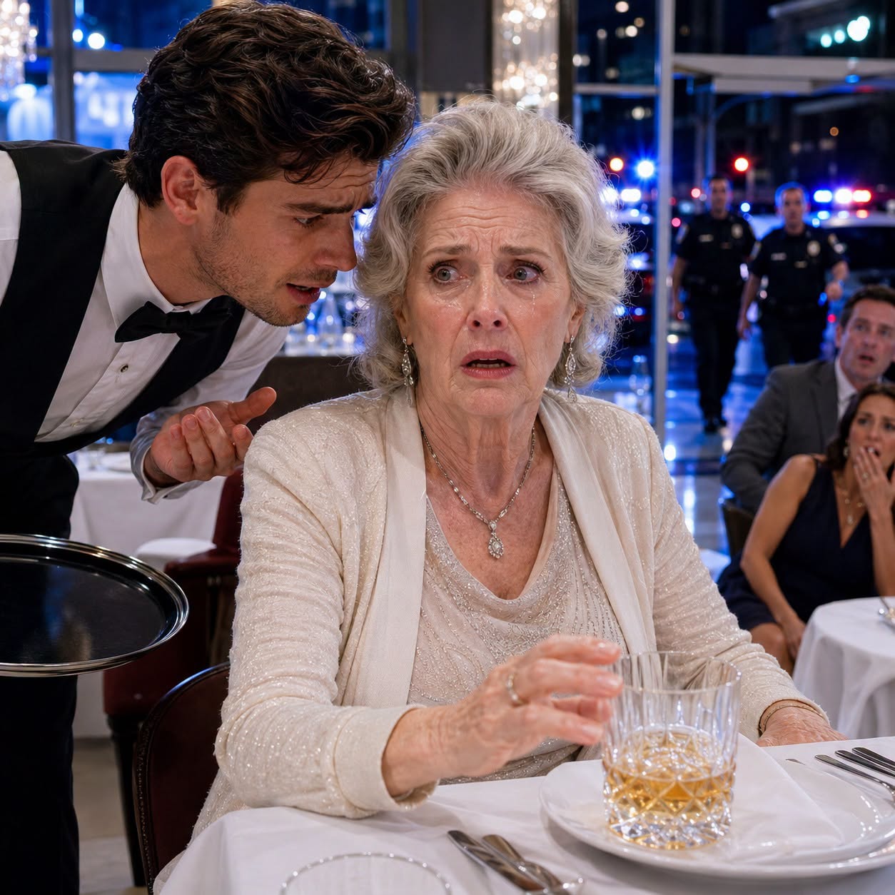 I was having dinner at an upscale restaurant with my daughter and her husband. After they left, the waiter stepped closer, his voice barely above a breath as he whispered, “Ma’am… please don’t drink what they ordered for you.” - True Stories