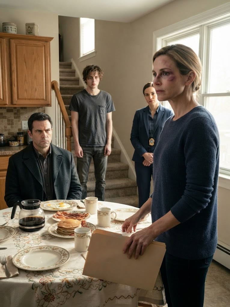 CNU-My son hit me last night, and somehow, I did not cry. This morning, I made him a beautiful breakfast—pancakes, bacon, good coffee, and the tablecloth I only used for ho… - News