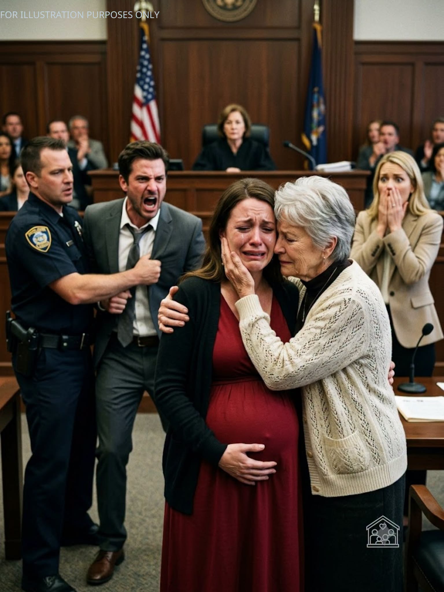 Eight months pregnant, I lost everything in divorce court—then a billionaire woman walked in, said I was her long-lost daughter, and changed my life in a single moment. - News