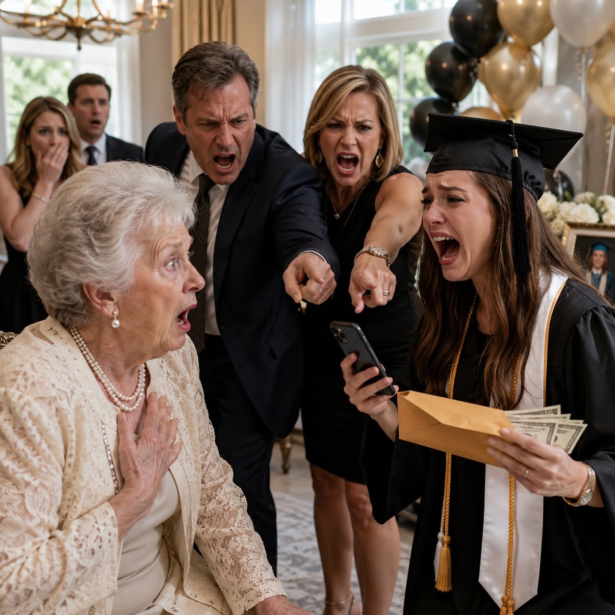 On my graduation day, my parents gave me $200 and ...