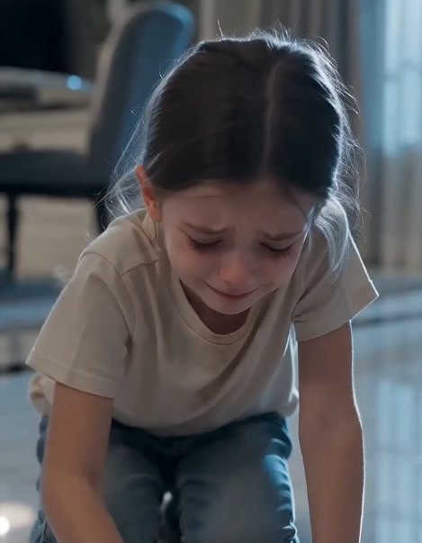 He Came Home Early and Found His Daughter Cleaning the Floor… Then She Whispered, “She Said I Had to Earn Dinner”