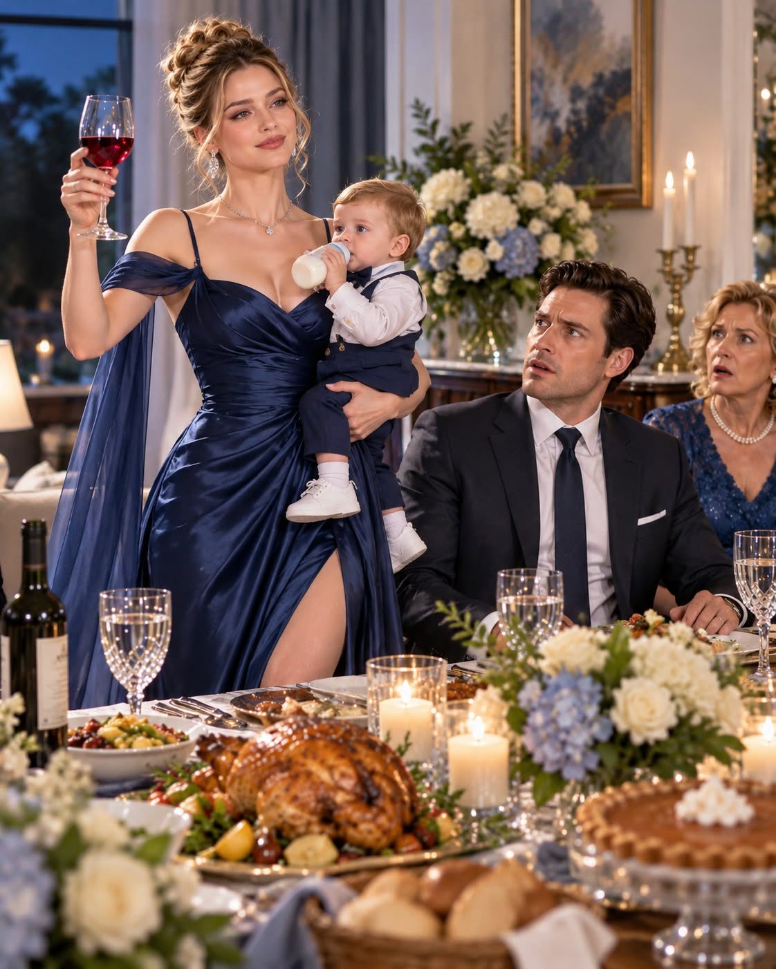 He Thought His Cheating Was Kept Secret on a Forgotten Phone Line—Until His Wife Served His Total Ruin and Ultimate Redemption at Their Anniversary Dinner!