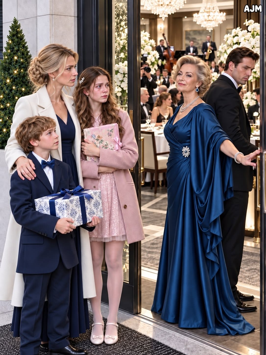 I paid for my MIL’s lavish birthday party, but she refused to let my children inside. Then my husband learned who really owned the penthouse.