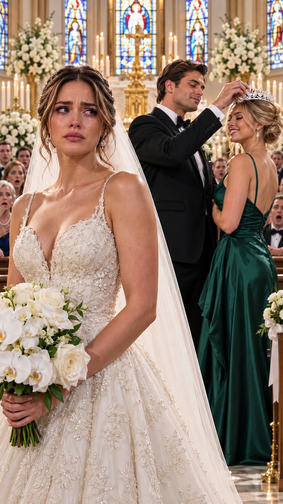 HE CROWNED ANOTHER WOMAN WITH HIS FAMILY TIARA AT OUR WEDDING—THEN I REFUSED TO SIGN THE MARRIAGE LICENSE AND EXPOSED THE SECRET HIS MOTHER HAD BURIED FOR TWENTY-EIGHT YEARS