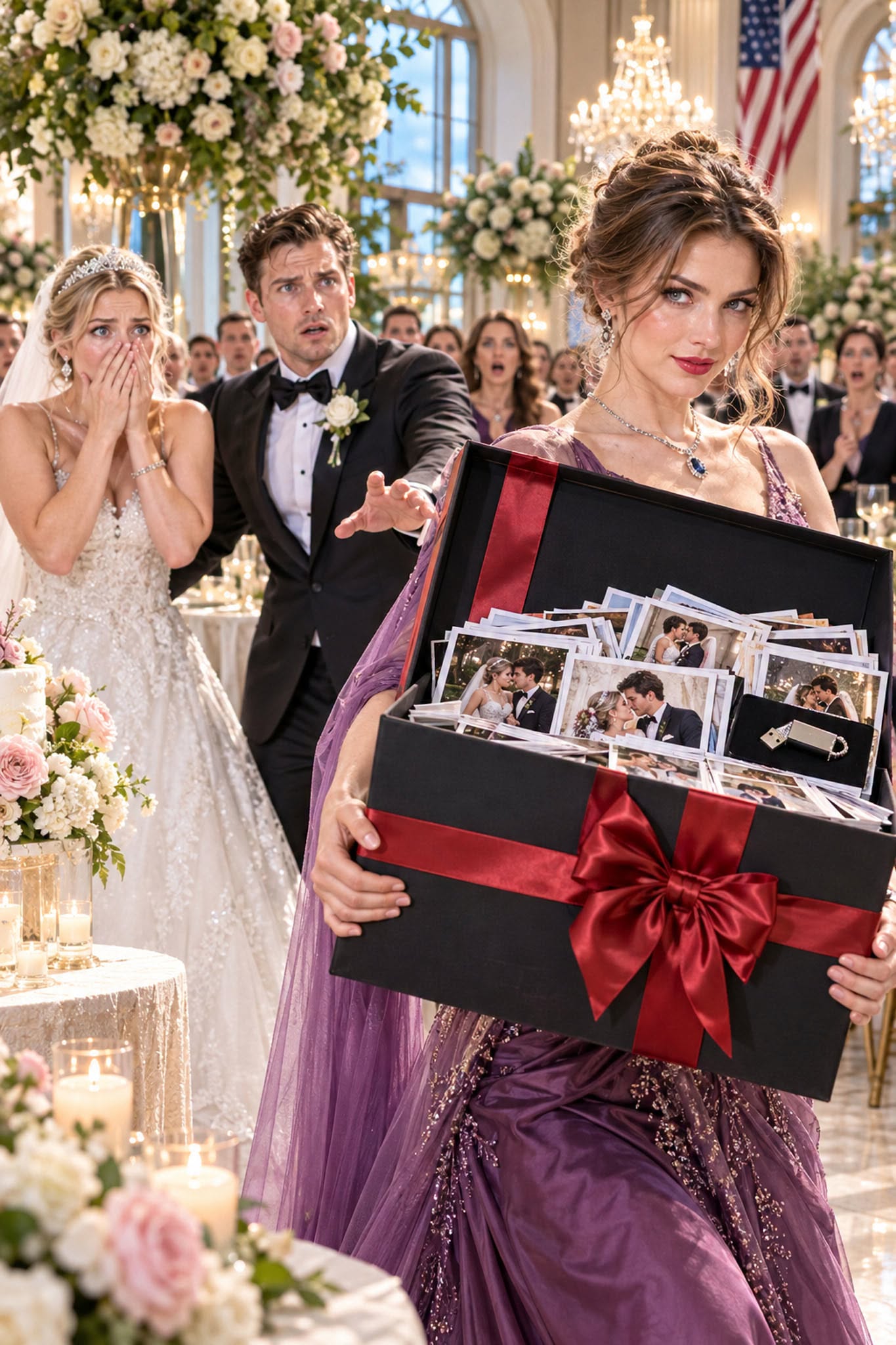 My Best Friend Framed Me for a $7.8 Million Theft, Took My Husband While I Was in Prison, and Married Him Three Years Later—Then I Walked Into Their Wedding With One White Gift Box, and the Moment She Saw What Was Inside, Her Face Went Completely Pale…