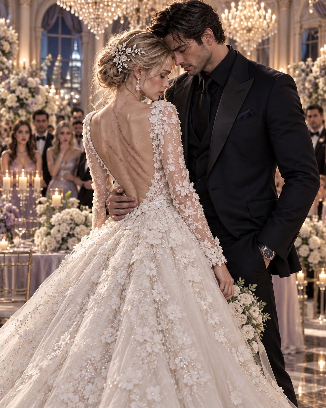 The first thing my new husband whispered after the priest pronounced us married wasn’t a promise of love