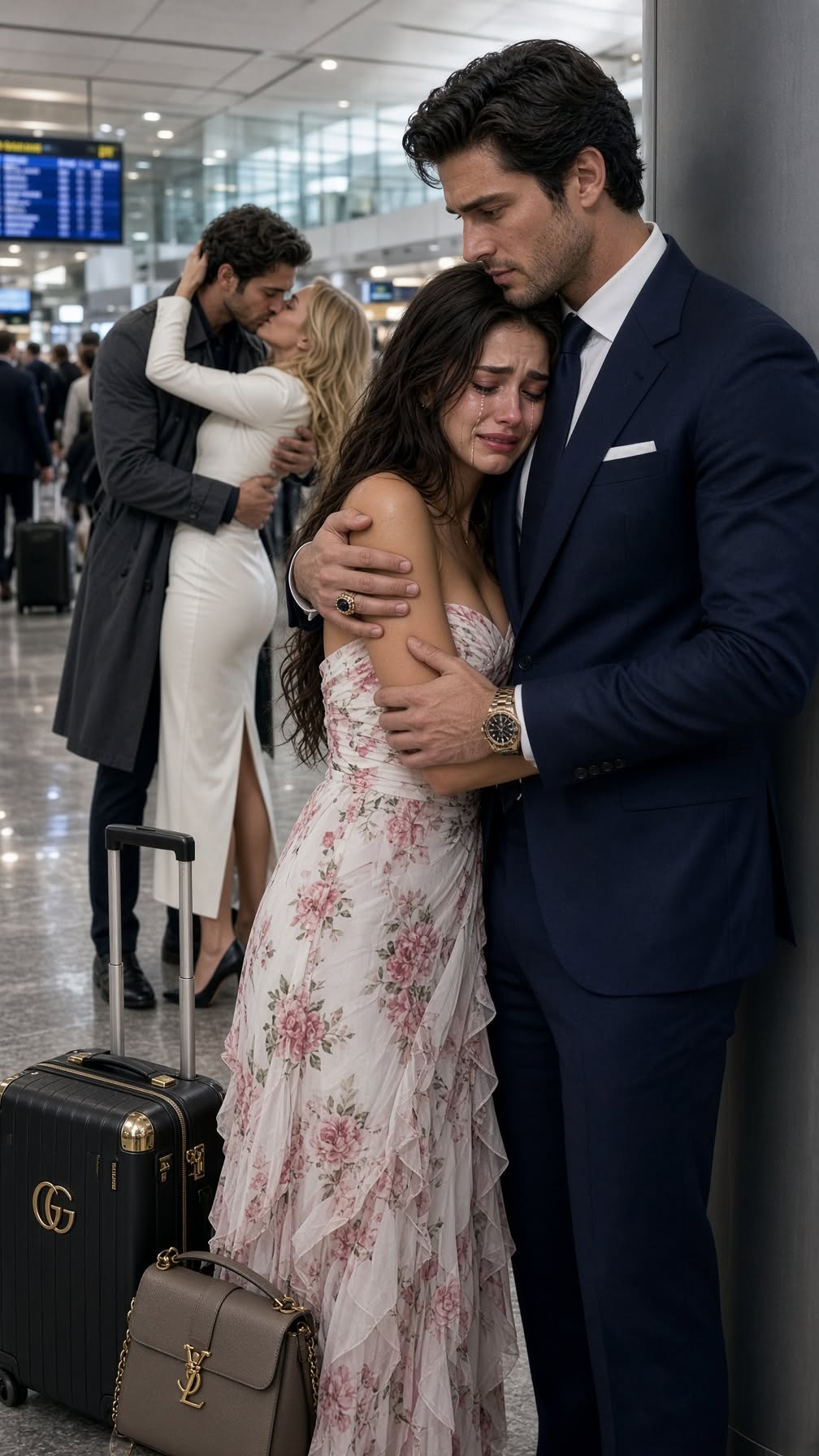 My Fiancé and My Best Friend Kissed at the Airport Terminal While I Was Waiting for My Billionaire Brother—Little Did They Know, My Brother Owned the Airline, the Resort, and Their Entire Future!