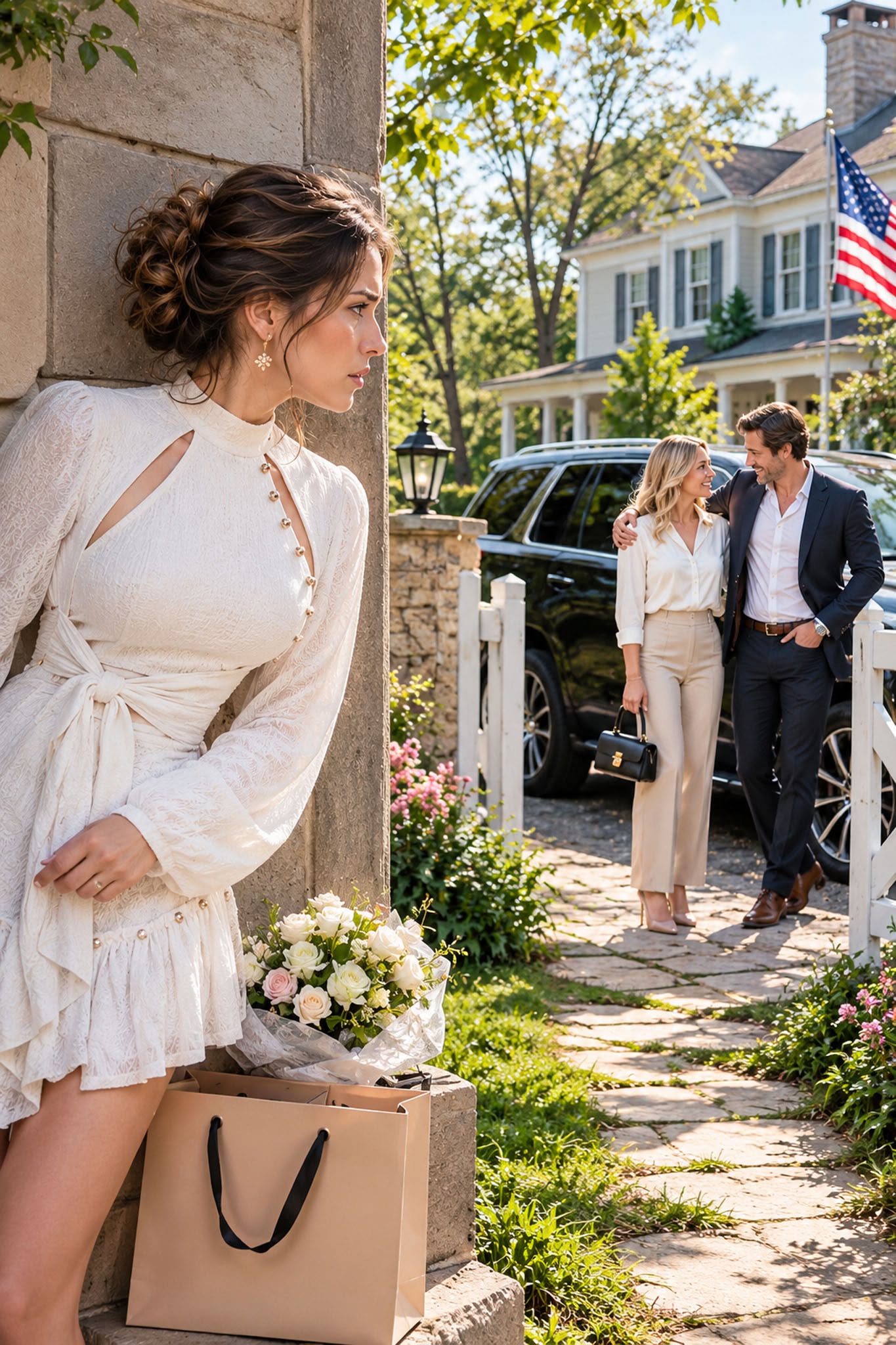 I Secretly Came to My Best Friend’s Lake House to Surprise Her—Then I Saw My Husband Kiss Her and Hid Inside. Minutes Later, I Heard Him Reveal Why He Needed Me to Sell My $1.7 Million Condo… and Realized the Affair Wasn’t His Worst Betrayal…