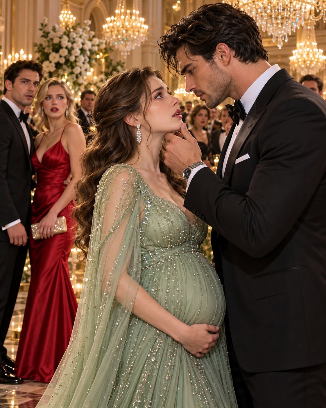 My Billionaire Husband Publicly Paraded His Mistress and Threatened to Leave His Pregnant Wife Penniless at a High-Society Gala—Little Did He Know, the Mysterious Man Who Stepped In Was Manhattan’s Most Feared Kingpin, and My Family Trust Owned Every Brick of His Empire!